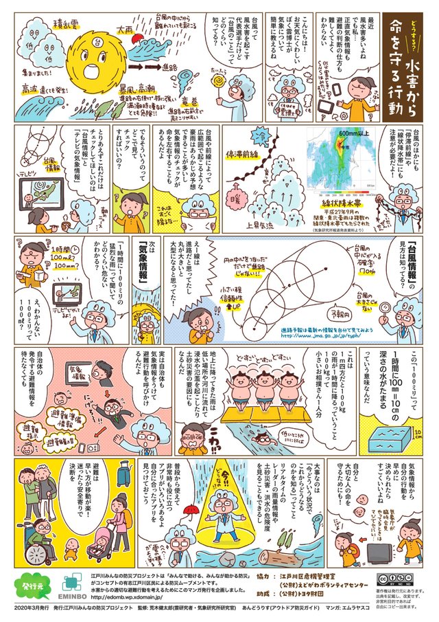 水害シーズンに自分や家族の命を守ろう どうする 水害から命を守る行動 アル
