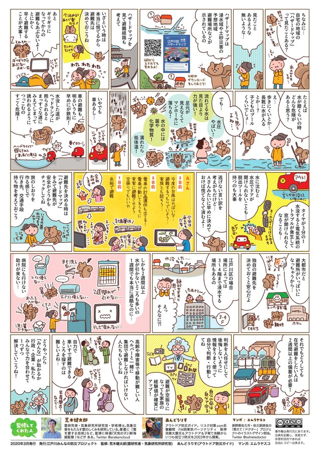 水害シーズンに自分や家族の命を守ろう どうする 水害から命を守る行動 アル