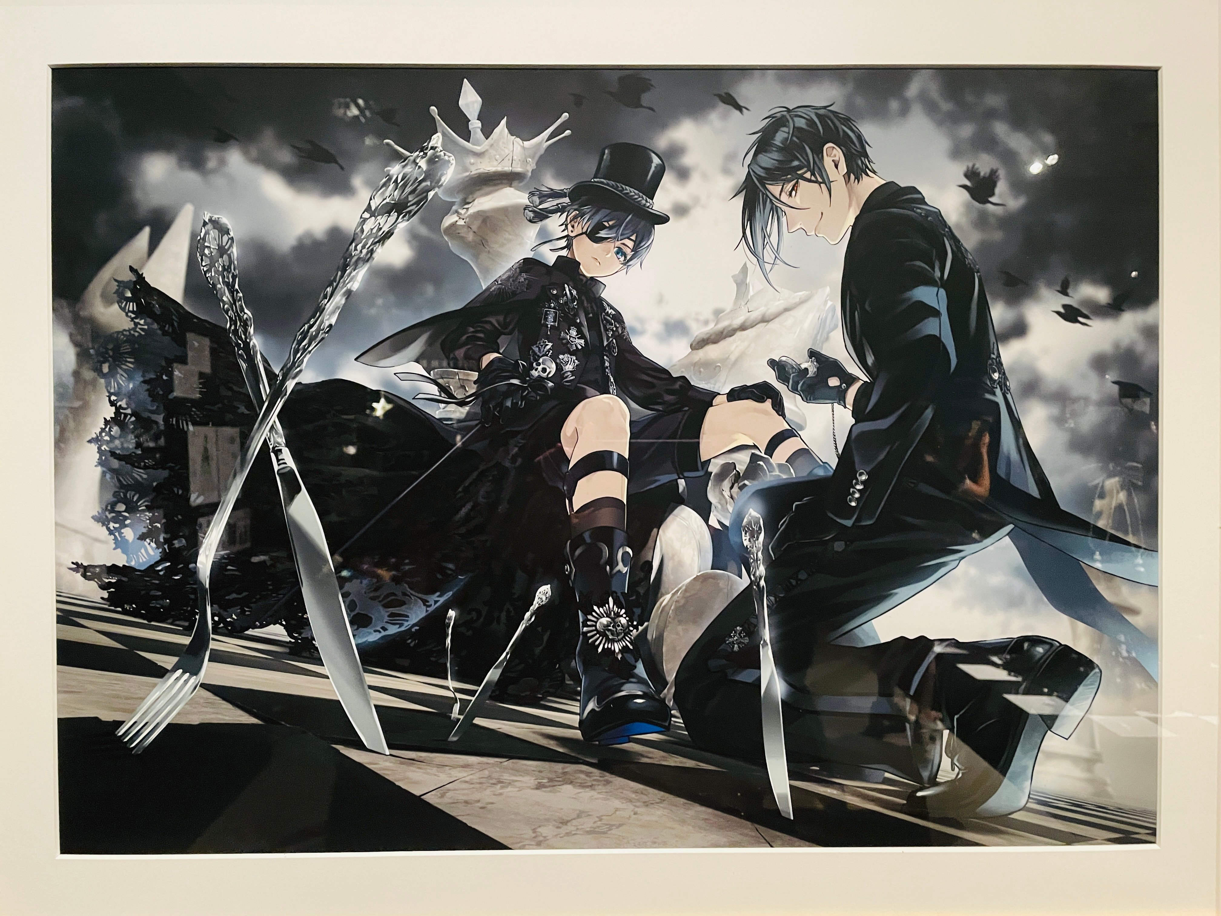 イベントルポ】連載15周年「黒執事展 -Rich Black-」何重にも