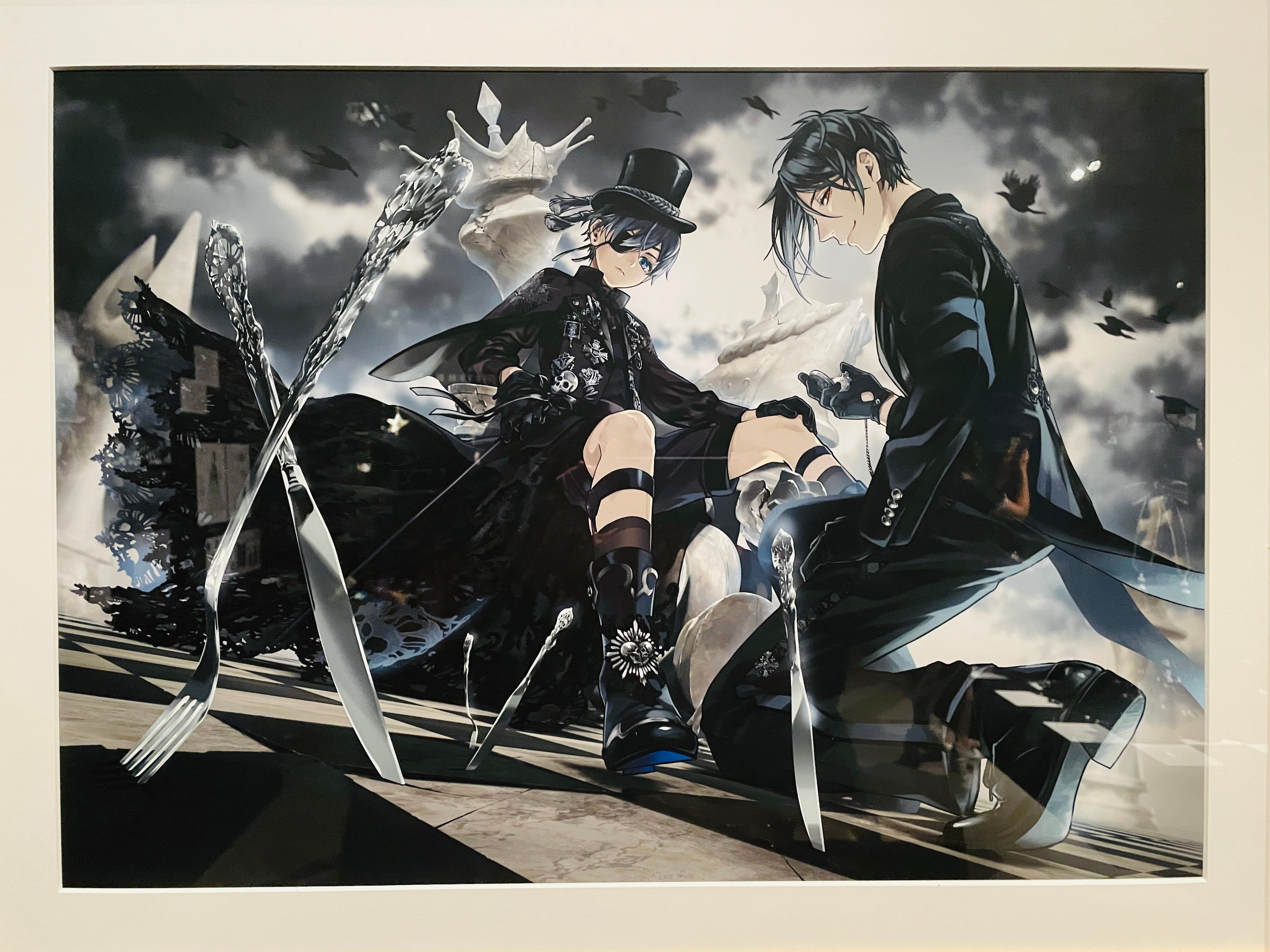 黒執事 黒執事展 サイン入りプレミアム複製原画 メインビジュアル-