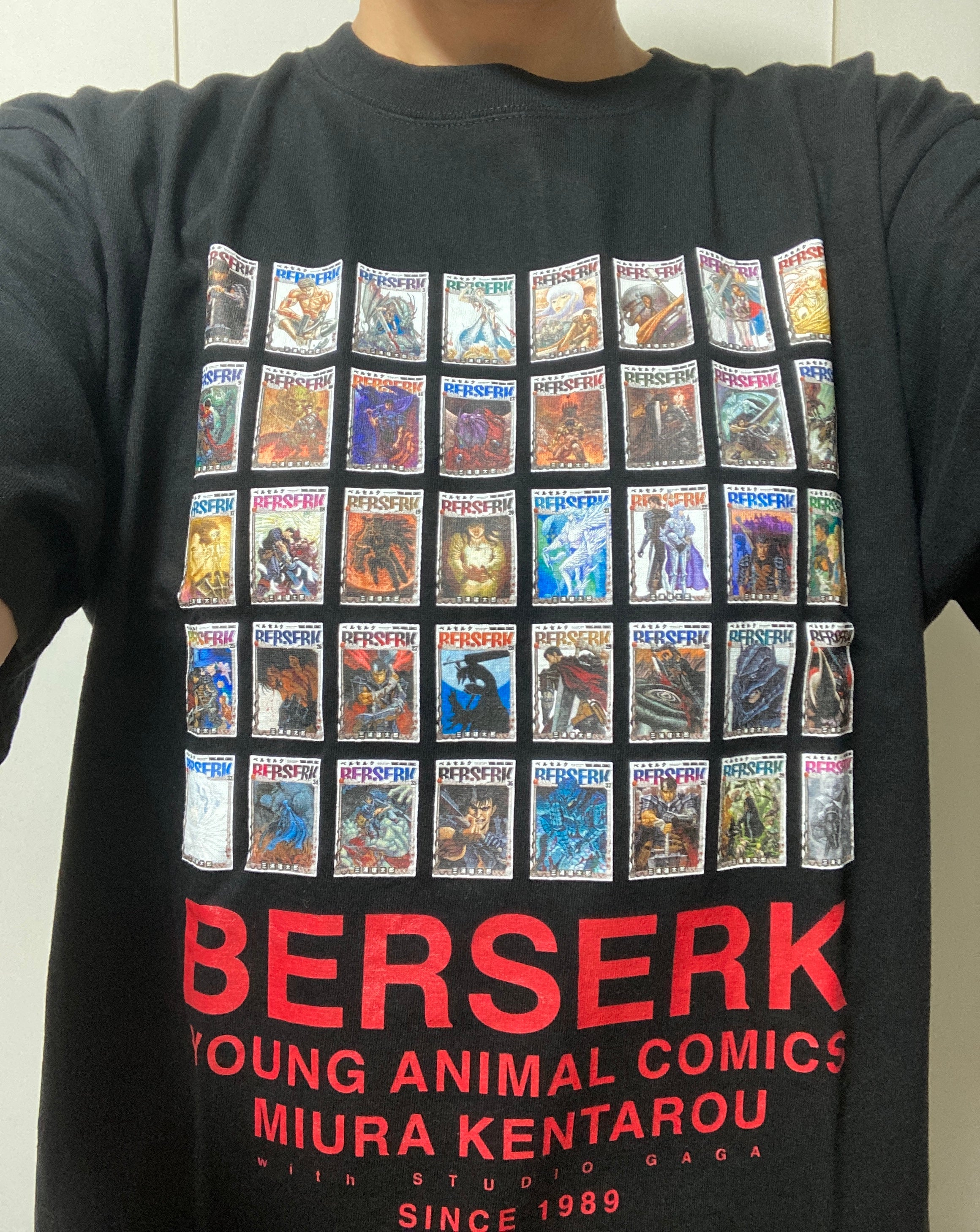 butszo.jp - 大ベルセルク展 図録 ARTWORK OF BERSERK 狂戦士Tシャツ