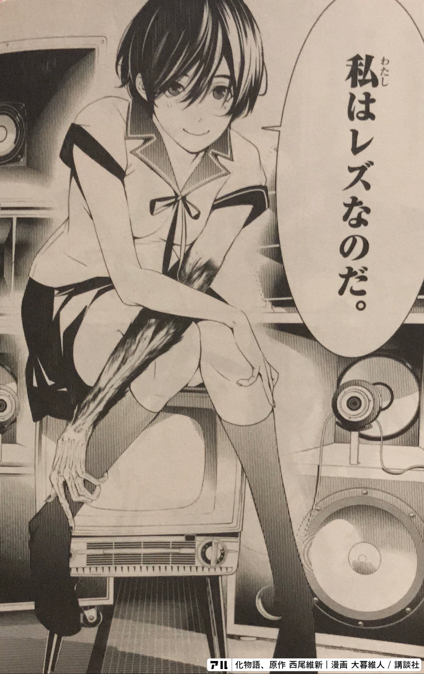 レズ マンガ  私はレズなのだ。 - 化物語 | アル