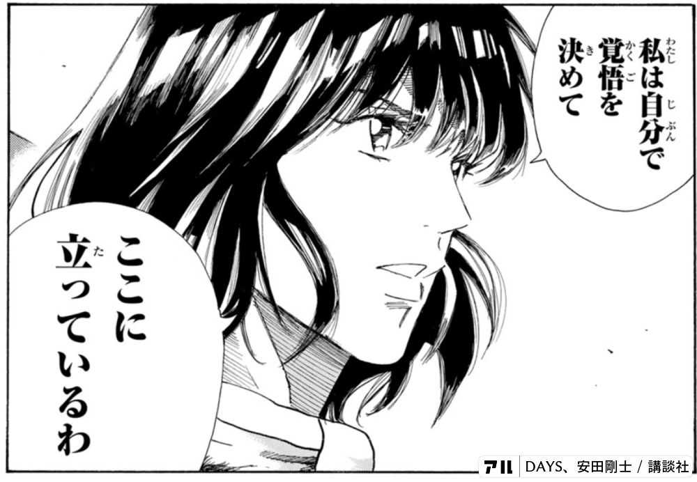 覚悟を決めて Days 水 Days アル