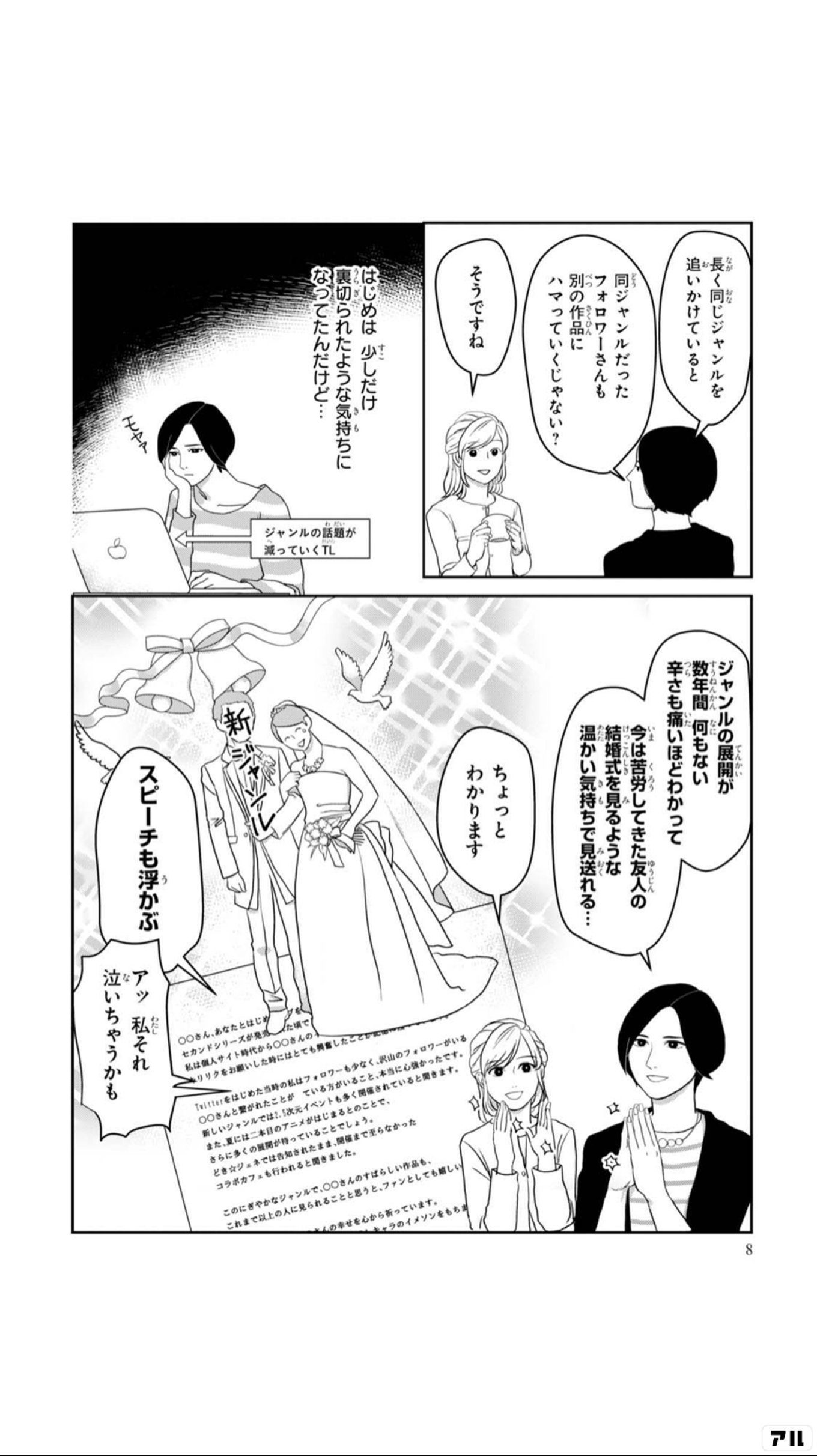 マキとマミ ~上司が衰退ジャンルのオタ仲間だった話~