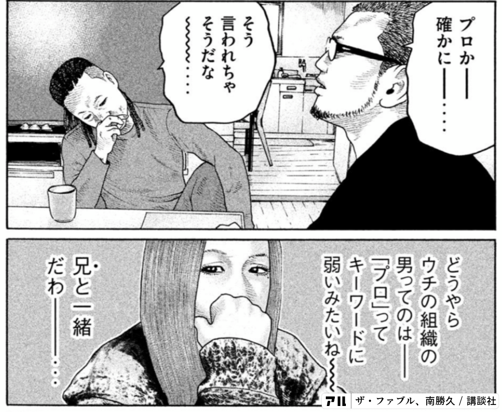 ザ ファブルのコマ投稿一覧 アル