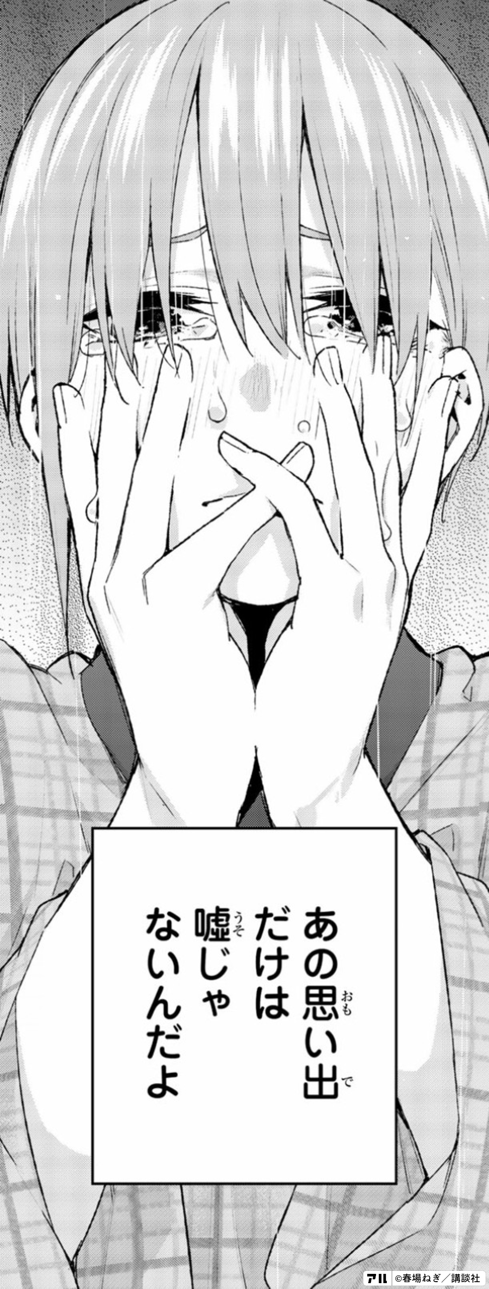 あの思い出だけは 嘘じゃないんだよ - 五等分の花嫁 | アル