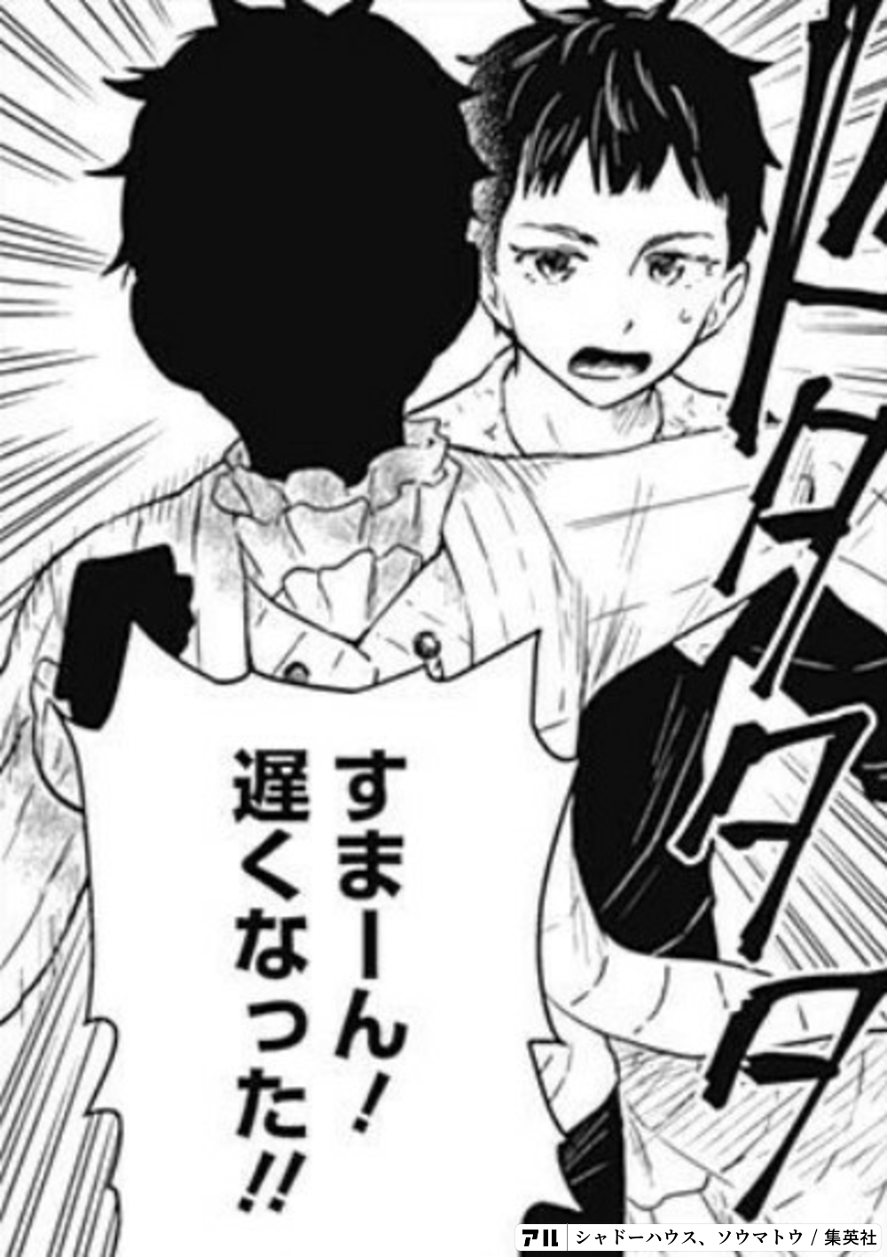 すまーん 遅くなった シャドーハウス アル