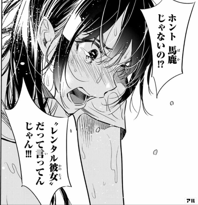 ホント 馬鹿じゃないの レンタル彼女だって言ってんじゃん 彼女 お借りします かのかり アル