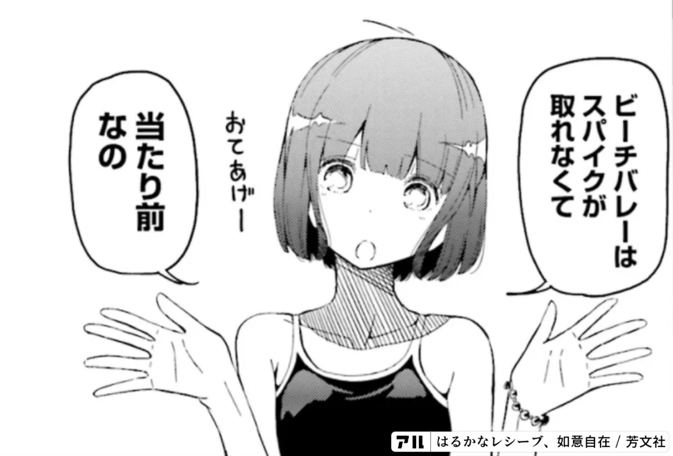 はるかなレシーブ