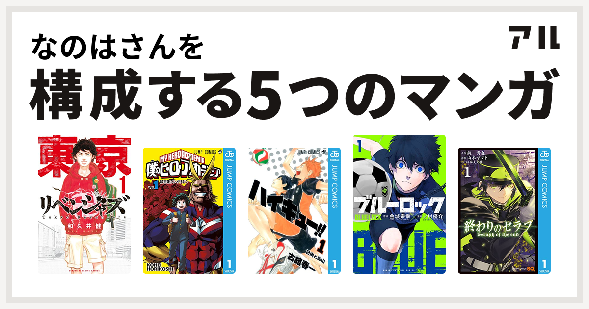 なのはさんを構成するマンガは東京卍リベンジャーズ 僕のヒーロー 